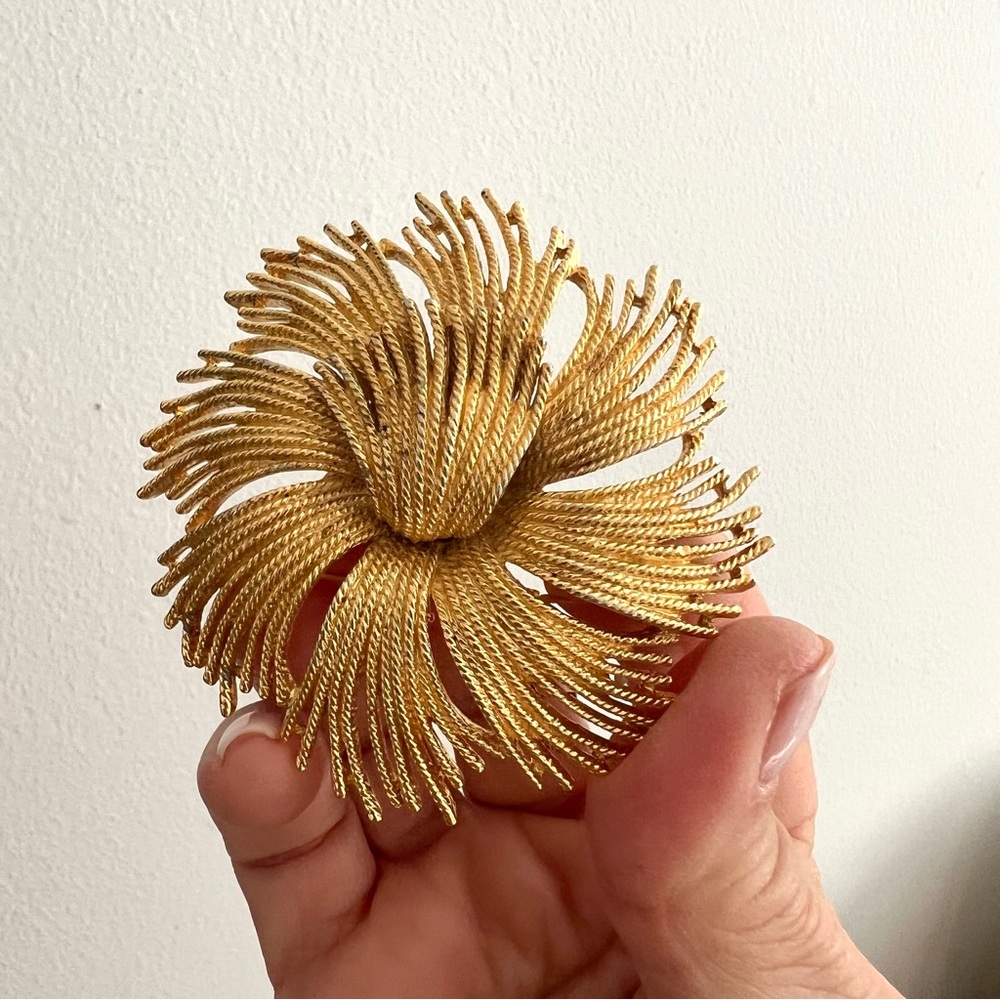 Vintage Monet pin from 1960’s with some patina on the metal - lovely for…